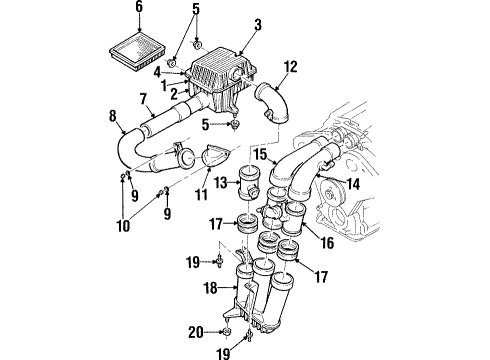 GM 90541590 Sensor, Intake Air Temperature
