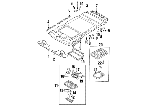 Nissan 91207-0B005 Relay-Sunroof Motor