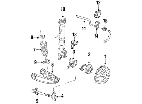GM 18013501 Repair Kit-Wheel Cyl