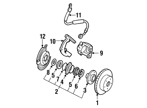 Mopar 5017769AA Hub-Locking