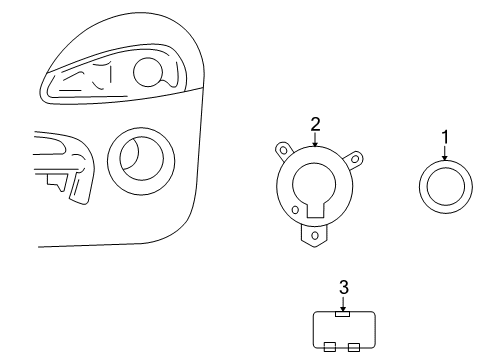 Mopar 5030220AA Rear Fog Lamp