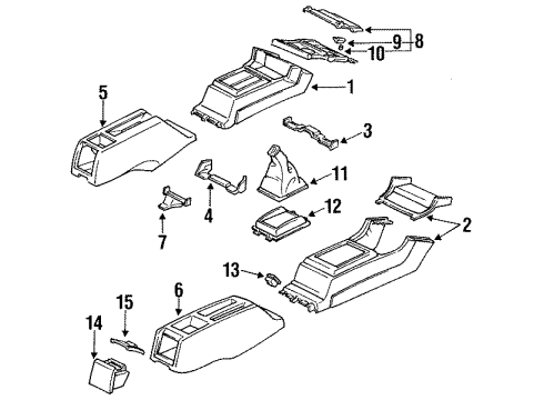 Honda 77230-SM4-A01 Holder Assembly, Cup