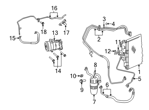 Mopar 5189357AA O Ring-A/C Line