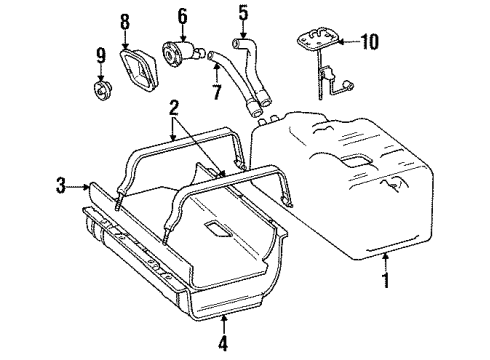 Mopar 5003860AB Fuel Pump Module/Level Unit