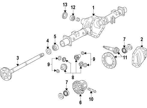 GM 84346693 Drive Shaft