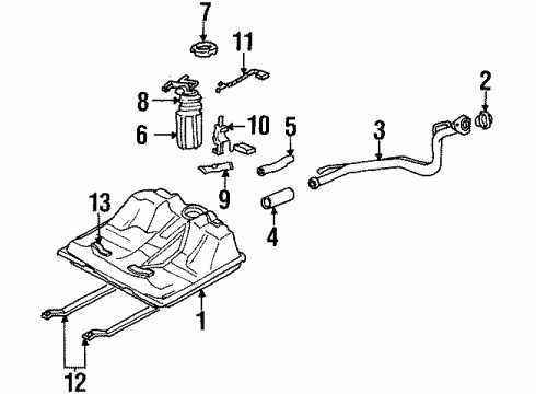 GM 19180108 Module Kit, Fuel Tank Fuel Pump