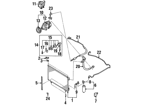 Infiniti 92110-5P600 Condenser Assy