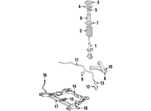 GM 371773 Bushing, Front Stabilizer Shaft