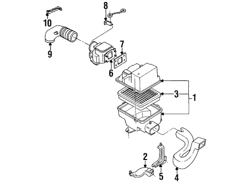 Ford F2JY12A650B EEC Module