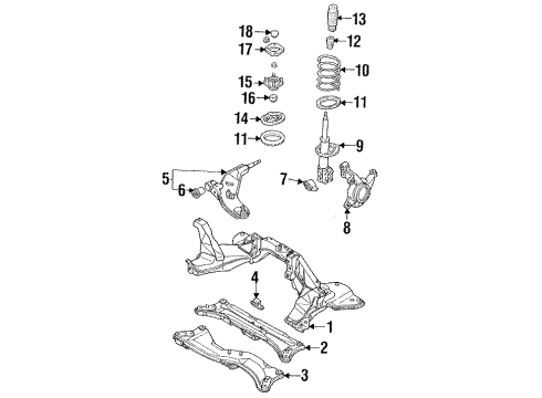 Ford F32Z3079C Lower Control Arm