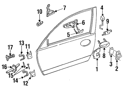 Mopar 4769073 Latch