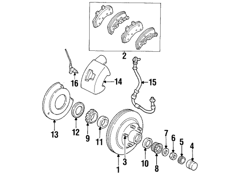 Mopar 4798314AB Brake Rotor