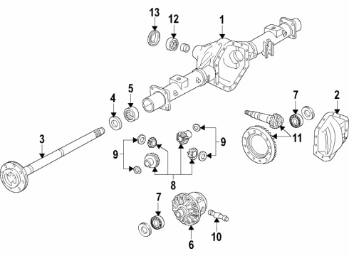 GM 22886988 Drive Shaft