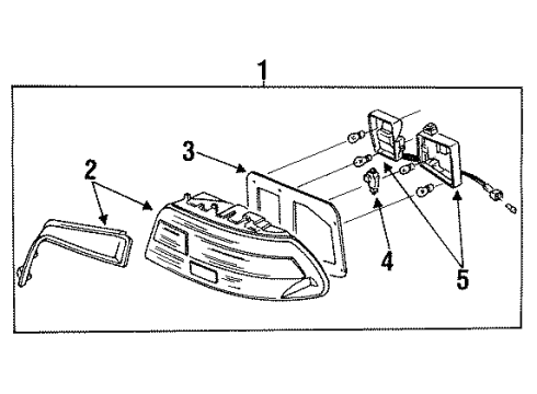 Acura 33552-SP0-A01 Wire, Driver Side