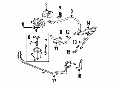 Hyundai 57563-34000 Tube Assembly-Return