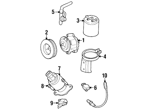 GM 1997166 Valve Asm-EGR Valve & Exhaust Pressure