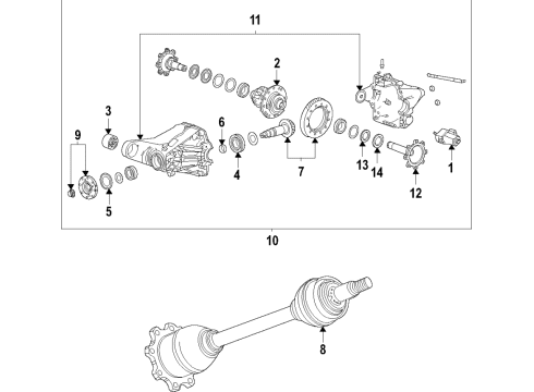 GM 84917095 Differential Case