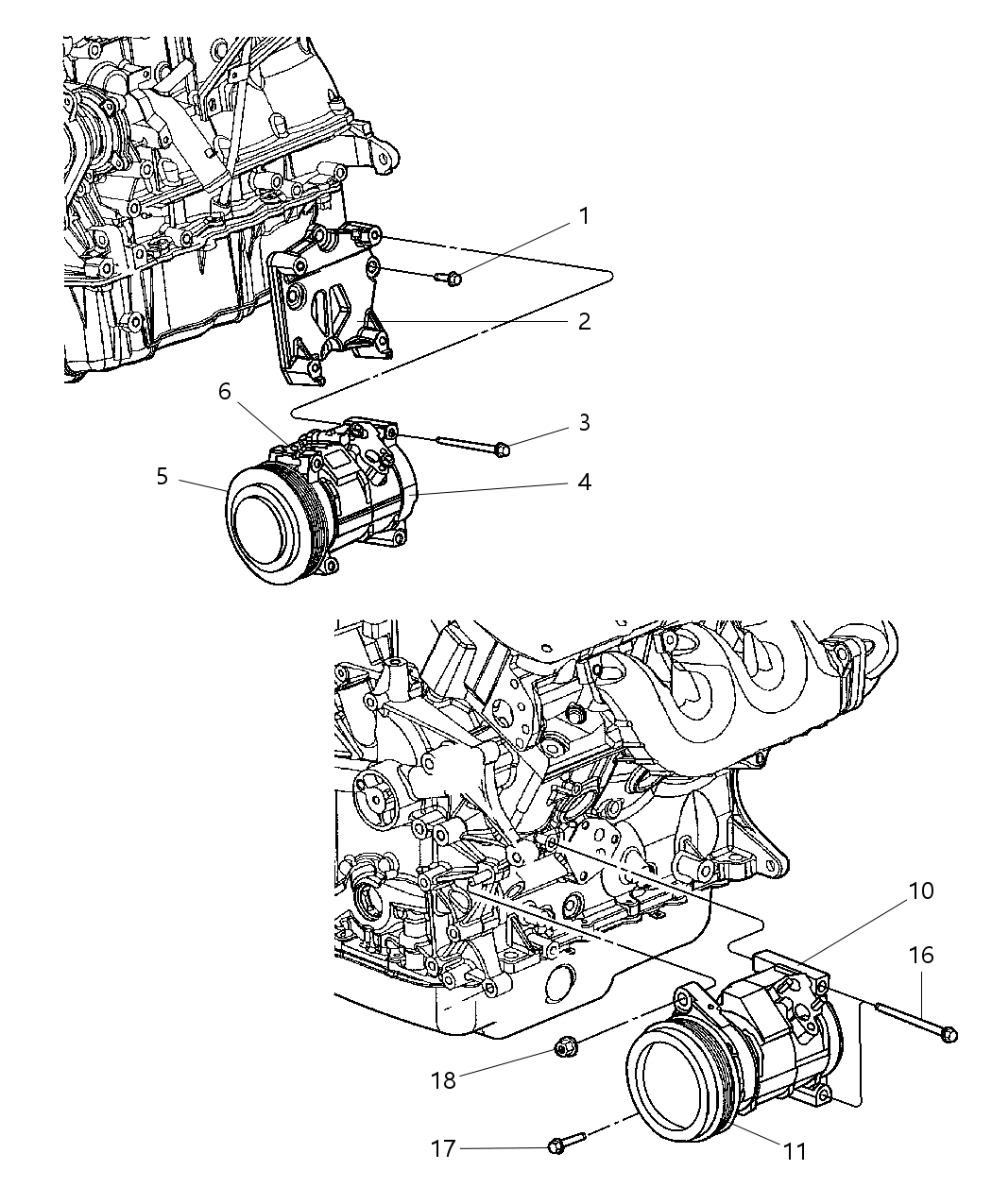 Mopar 5005441AI COMPRESOR-Air Conditioning