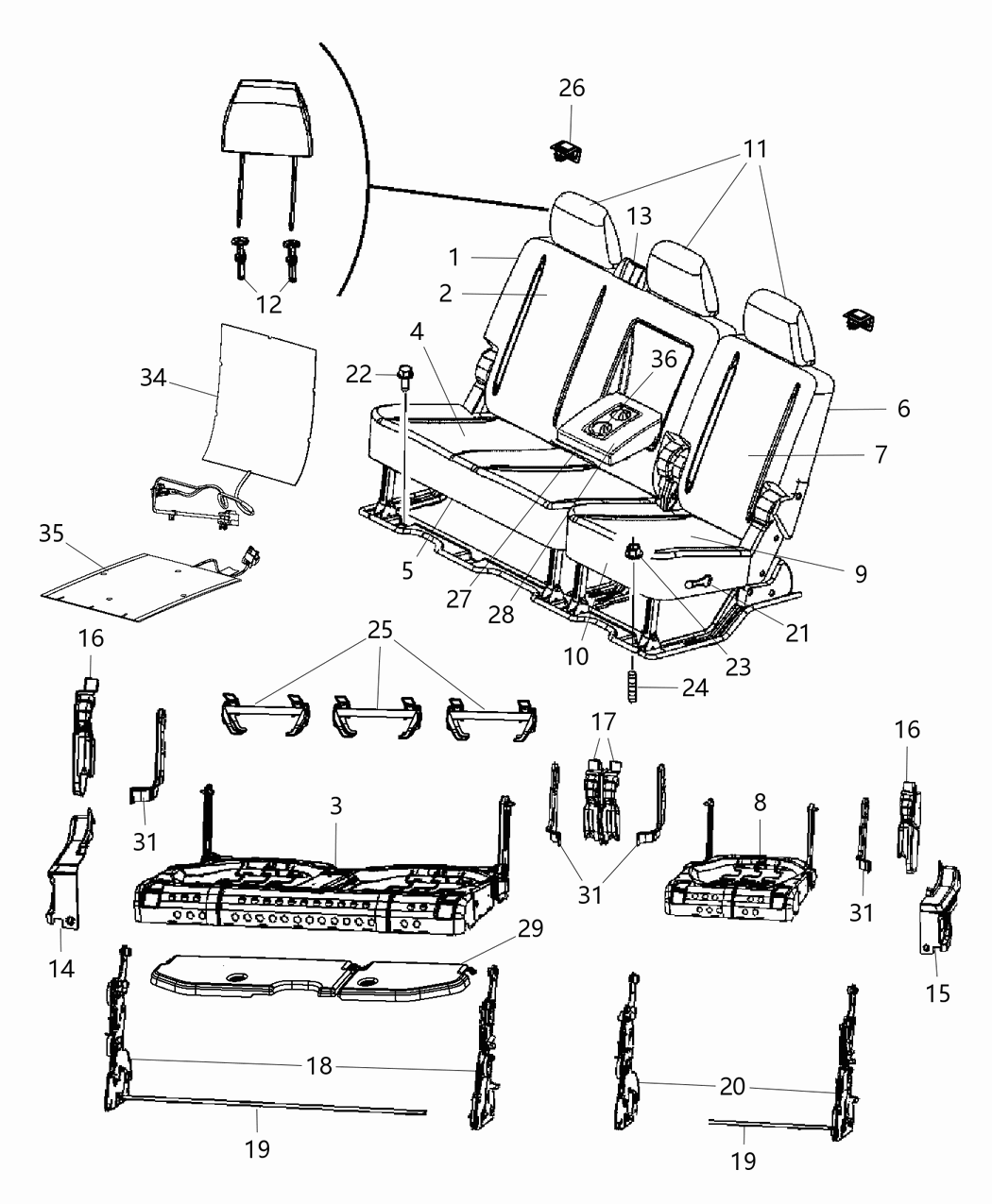 Mopar 5NN45DX9AA Panel-Closeout