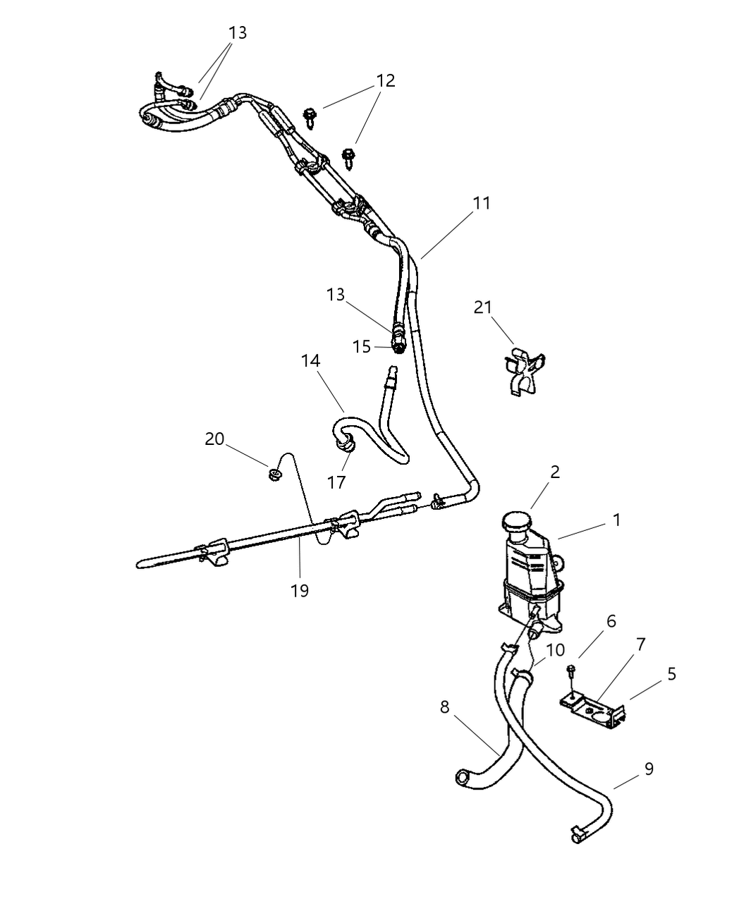 Mopar 4772418AD Cooler-Power Steering