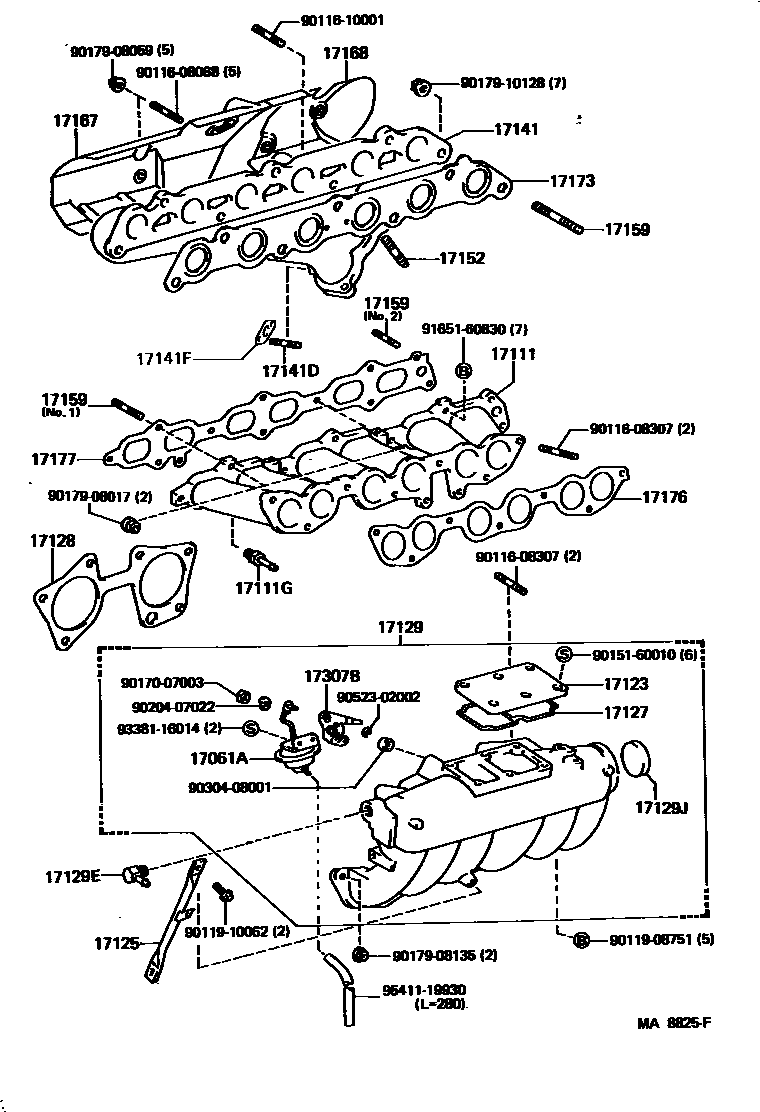 Toyota 93381-16014 Screw, w/Washer
