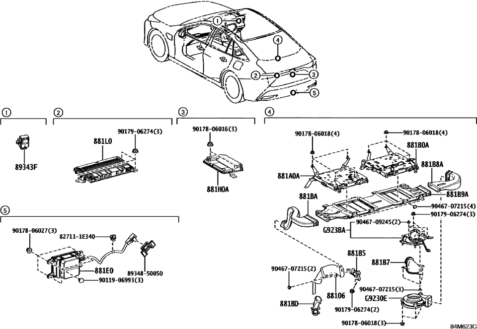 Toyota 881A0-62010 COMPUTER ASSY, AUTOM
