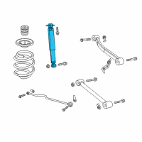 OEM 2019 Jeep Wrangler ABSBR Pkg-Suspension Diagram - 68527789AA