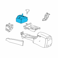 OEM Chrysler Shifter-Gearshift Diagram - 4593203AF