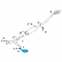 OEM 2019 Lincoln Navigator Catalytic Converter Diagram - JL7Z-5E212-K