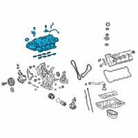 OEM 2016 Lexus GX460 Manifold Assembly, INTAK Diagram - 17120-38042