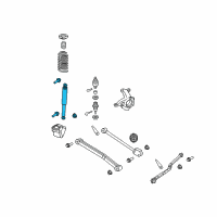 OEM 2021 Jeep Wrangler ABSBR Pkg-Suspension Diagram - 68527794AA