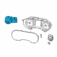 OEM 2018 Chrysler Pacifica Switch-HEADLAMP Diagram - 68258788AD