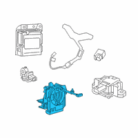 OEM Ram CLKSPRG-Steering Column Control Mod Diagram - 68459581AA