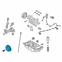 OEM 2019 Lincoln Continental Pulley Diagram - FT4Z-6312-B