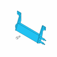 OEM Ford Oil Cooler Diagram - HC3Z-3D746-C