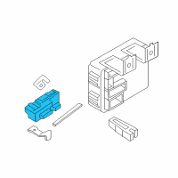 OEM 2020 Nissan Maxima Block Assembly-Junction Diagram - 24350-9DJ0A