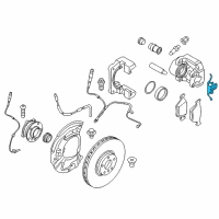 OEM 2015 BMW X6 Clip Diagram - 34-11-6-776-796