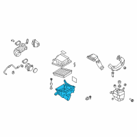 OEM 2008 Kia Rondo Body-Air Cleaner Diagram - 281121D200