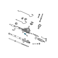 OEM 2003 Acura TL Bush, Steering Gear Box Mounting Diagram - 53685-S0K-A01