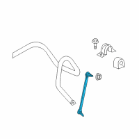 OEM 2014 Cadillac SRX Stabilizer Link Diagram - 20984481