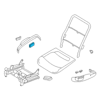 OEM Chrysler Town & Country Switch-Power Seat Diagram - 4601756AC