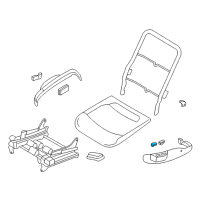 OEM 2001 Chrysler Concorde Power Seat Switch Diagram - RF29XT5AB