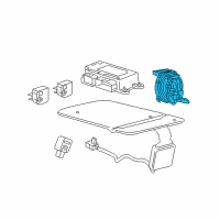 OEM 2016 Buick Encore Clock Spring Diagram - 42355584