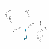 OEM 2005 Dodge Stratus Sensor-CRANKSHAFT Diagram - MR578312