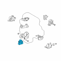 OEM Scion Front Mount Diagram - 12361-28230