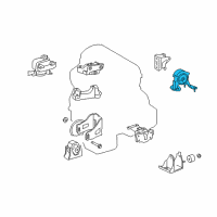 OEM 2014 Scion xB Rear Mount Diagram - 12371-22220