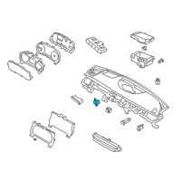 OEM 2019 Kia K900 Button Start Swtich Assembly Diagram - 93500J6000SA1