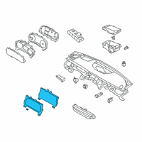 OEM 2020 Kia K900 Instrument Cluster Diagram - 94001J6010