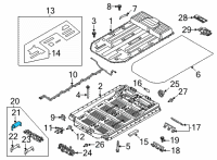 OEM Ford F-150 Main Fuse Diagram - L1MZ-14526-D