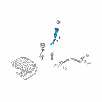 OEM 2009 Hyundai Azera Complete-Fuel Pump Diagram - 31110-3L500--DS